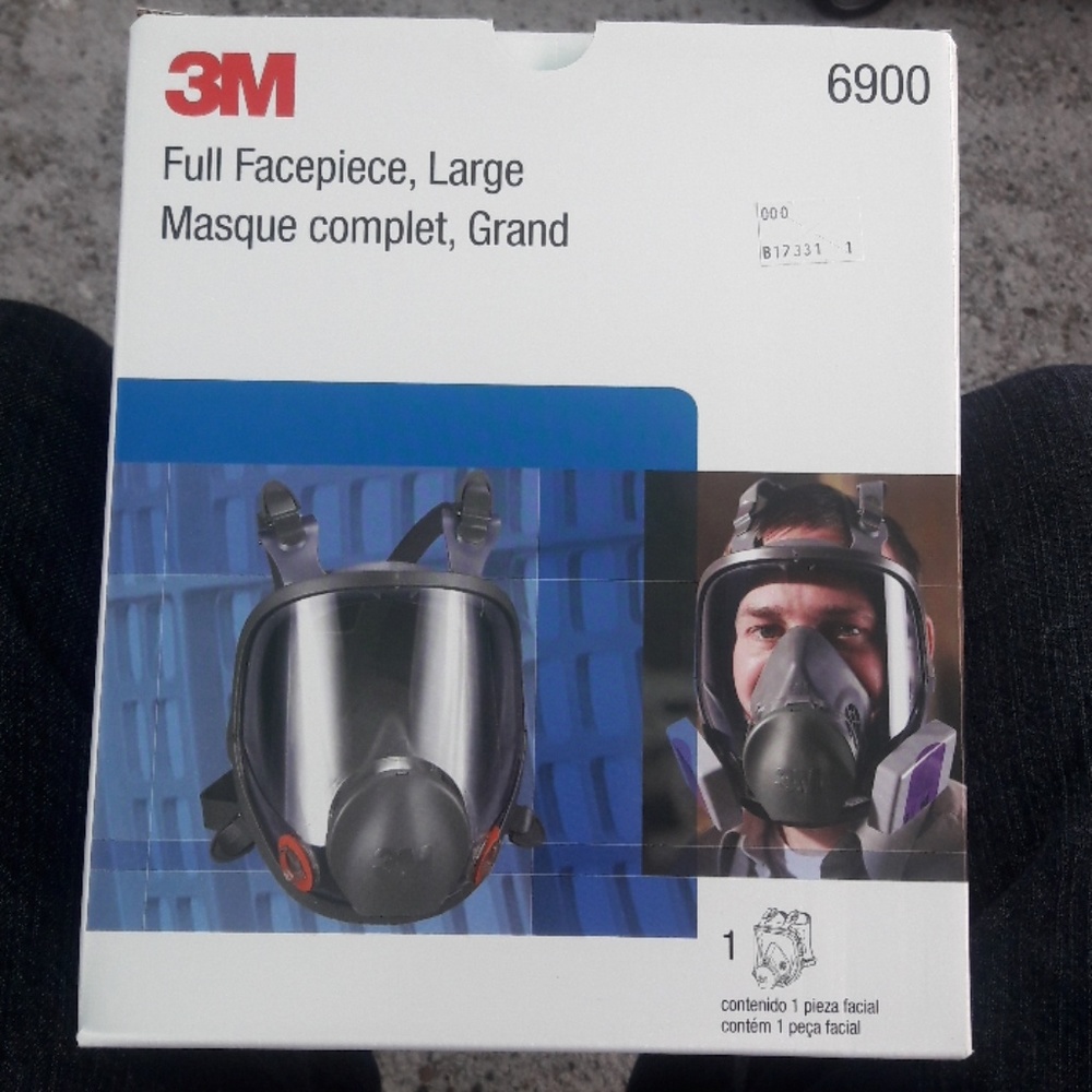 3M Full facepiece.